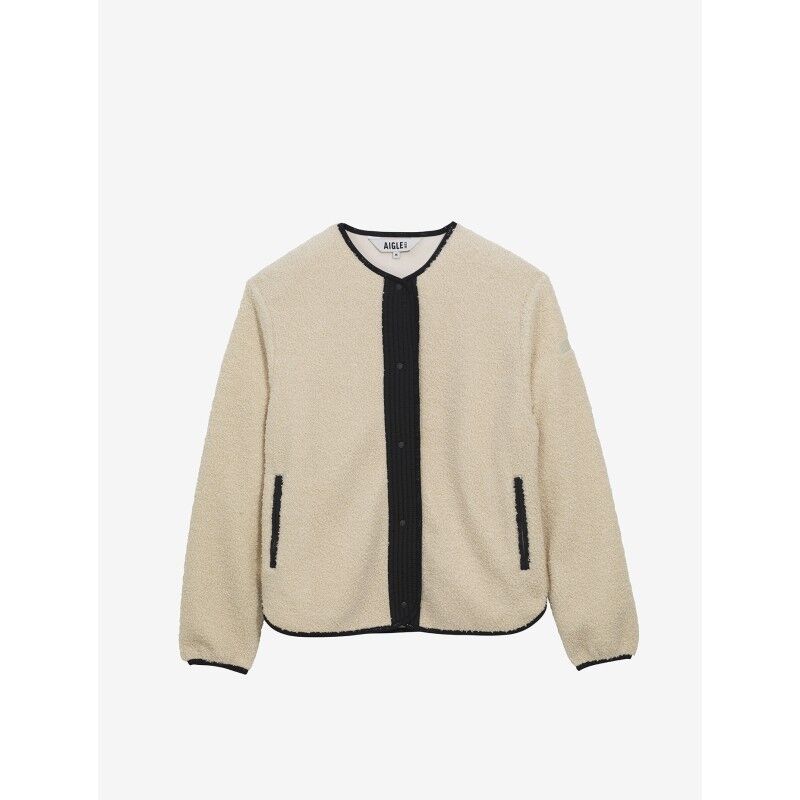Aigle Cardigan Sherpa Bouclette - Pullover - Dam | Hardloop