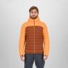 Mahogany / Vibrant Orange