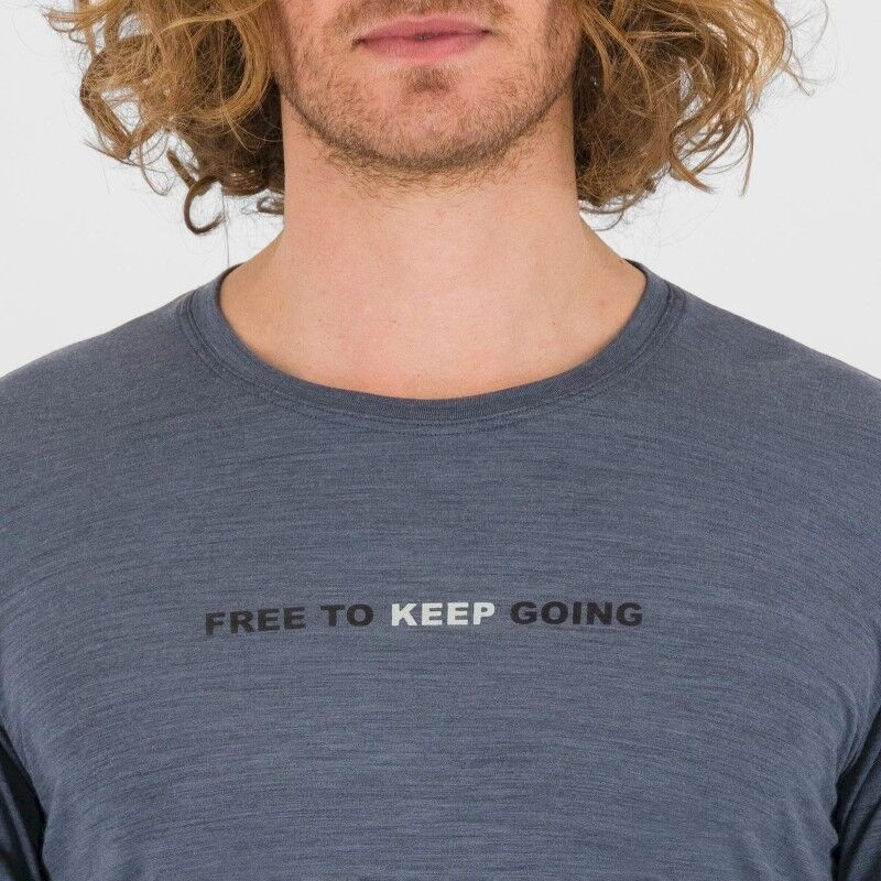 Karpos Coppolo Merino LS - Camiseta de lã merino homem | Hardloop