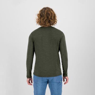 Coppolo Merino LS - Koszulka z wełny Merino® męska
