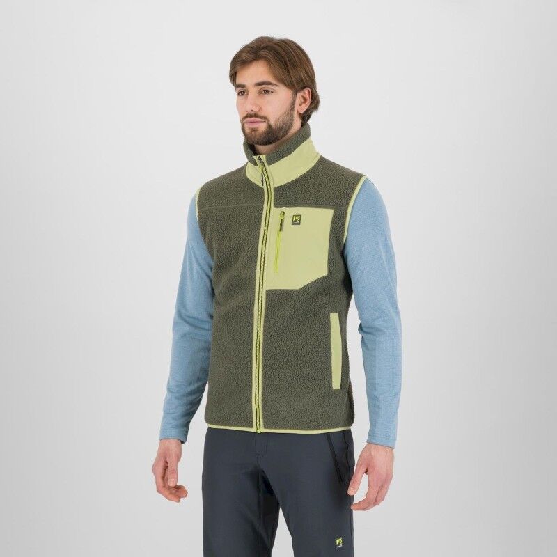 Moiazza Retro Fleece Vest - Fleece vest - Men's