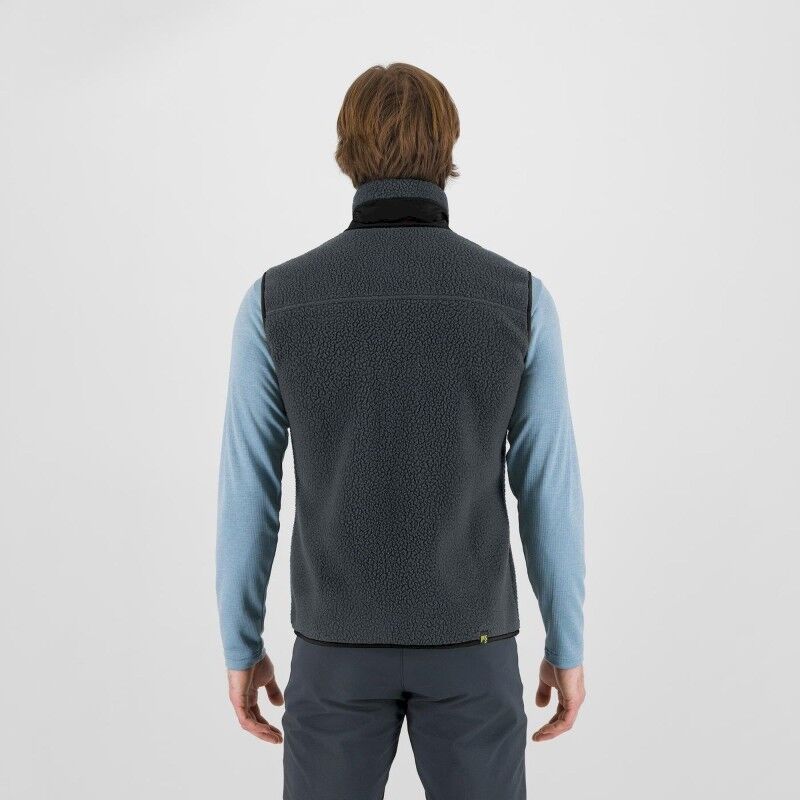 Moiazza Retro Fleece Vest - Polar męski bez rękawów