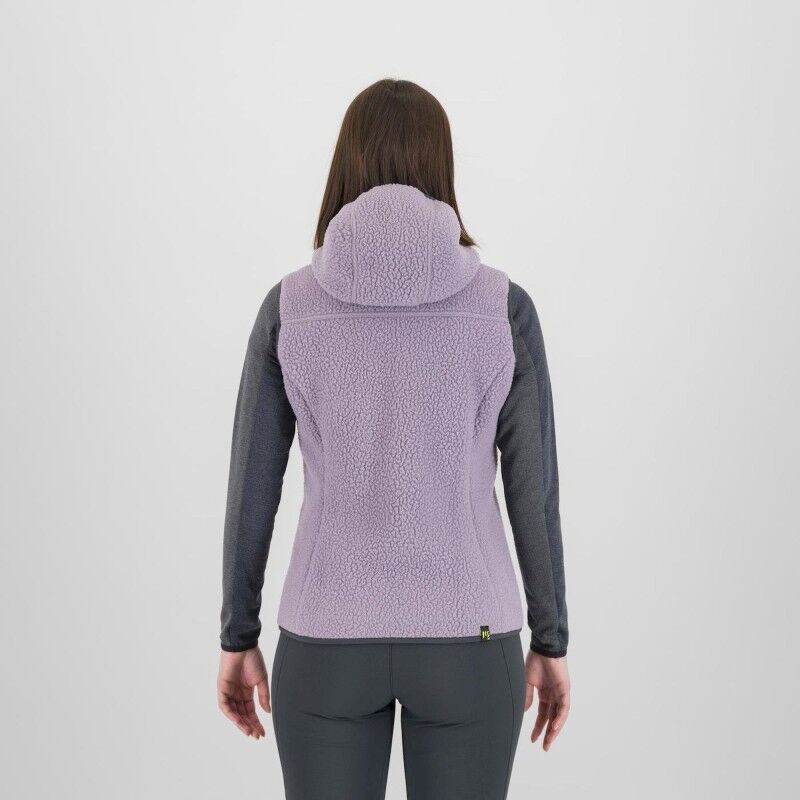 Karpos Moiazza Retro Hoodie Vest - Chaleco forro polar - Mujer | Hardloop
