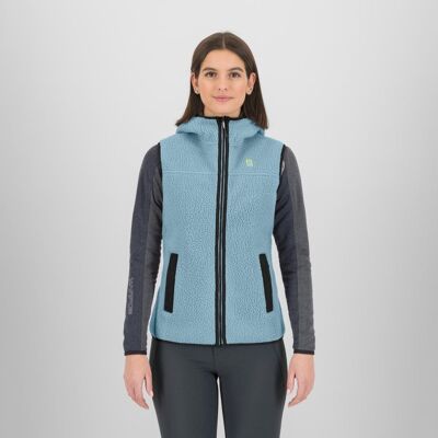 Moiazza Retro Hoodie Vest - Polaire sans manches femme