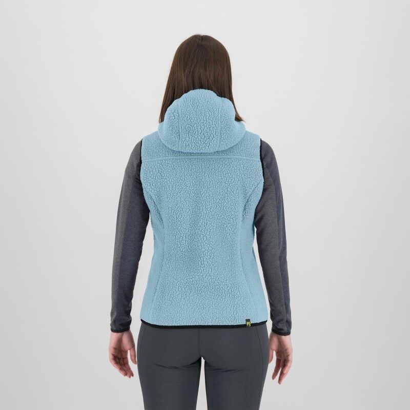 Karpos Moiazza Retro Hoodie Vest - Fleeceväst - Dam | Hardloop