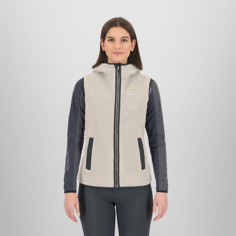 Moiazza Retro Hoodie Vest - Fleecevest - Damer
