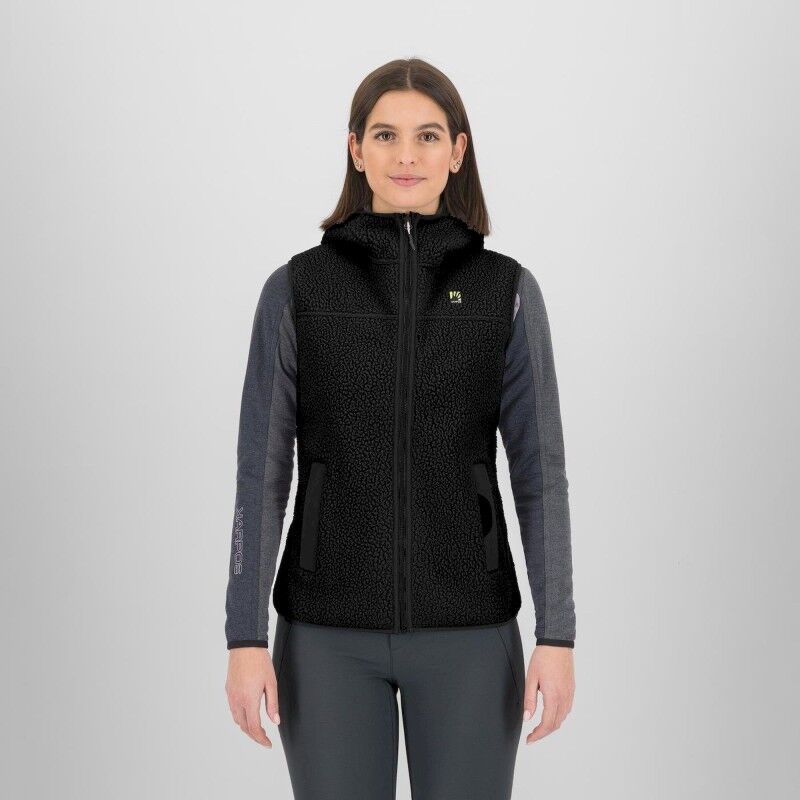 Moiazza Retro Hoodie Vest - Fleecevest - Dames