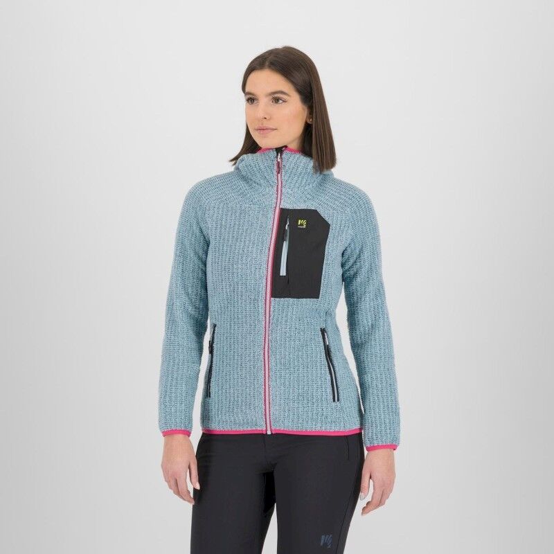 Karpos Rocchetta Evo Hoodie Fleece - Fleecetakki - Naiset | Hardloop