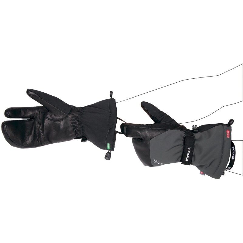 Camp Split Mitt N - Guantes de Esquí de Travesia | Hardloop