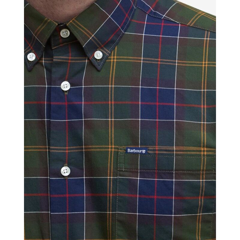 Barbour Wetheram Tailored Tartan Shirt - Skjorte - Herrer | Hardloop
