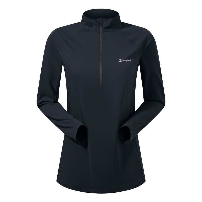 Berghaus 24/7 Maternity LS Half Zip Tech Tee - Ropa interior - Mujer | Hardloop