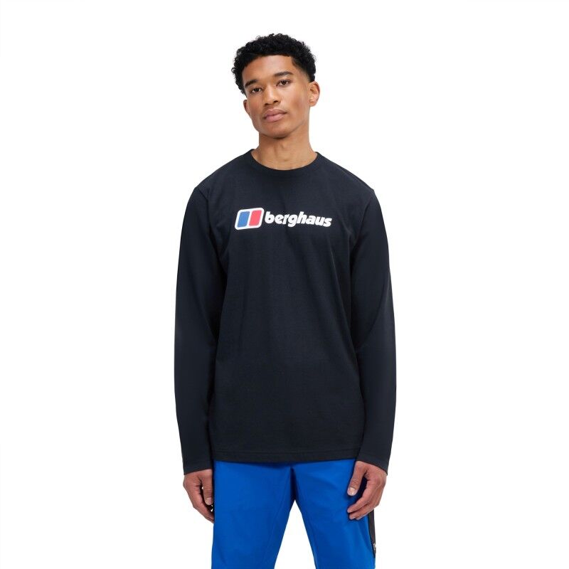 Berghaus Big Logo LS Tee - T-Shirt - Herren | Hardloop