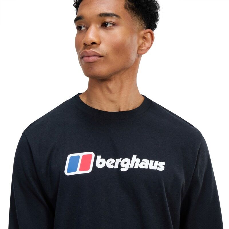 Berghaus Big Logo LS Tee - T-Shirt - Herren | Hardloop