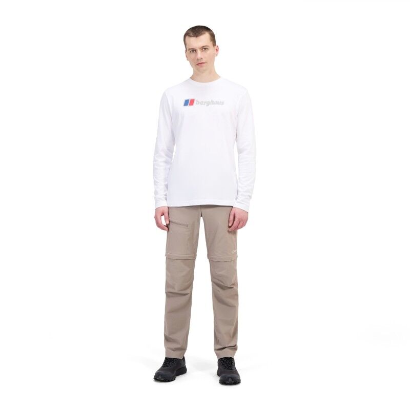 Berghaus Big Logo LS Tee - T-shirt homme | Hardloop