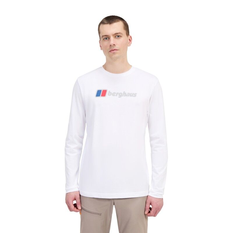 Berghaus Big Logo LS Tee - T-Shirt - Herren | Hardloop