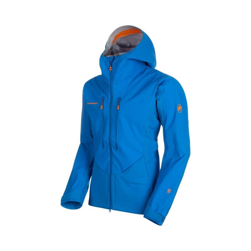 Mammut Ultimate VII SO Hooded Jacket – Veste Softshell Homme Technique Respirante Et Coupe-Vent Pour Rando & Alpinisme
