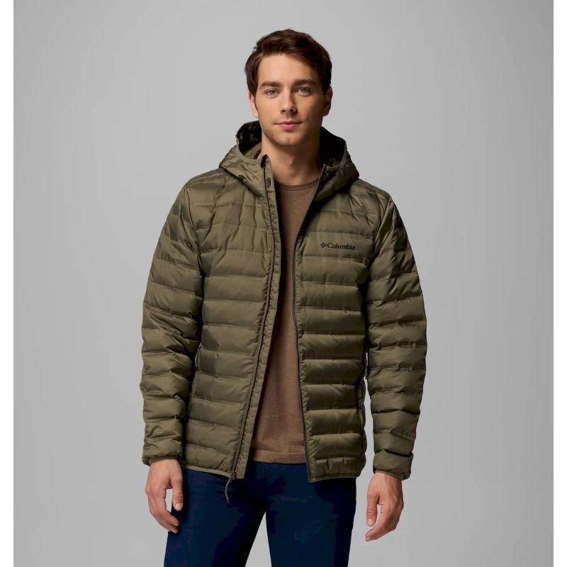 Columbia Lake 22 II Down Hooded Jacket - Untuvatakki - Miehet | Hardloop