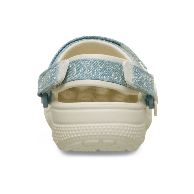 Crocs Classic Denim Flower Adjustable Backstrap Clog K - Sandaler - Barn | Hardloop