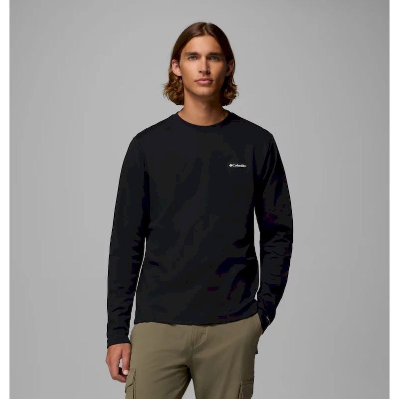 Columbia Planetary Point LS Graphic Tee - T-Shirt - Herren | Hardloop