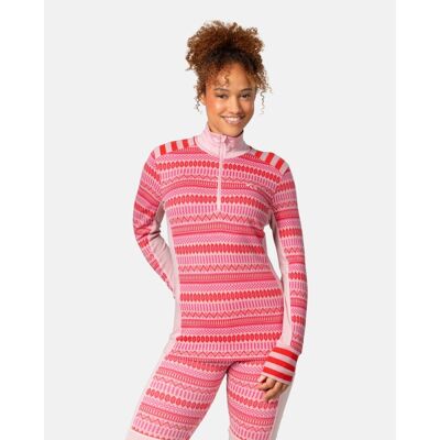Åkle Wool Half Zip - Swetry z wełny merynosa damski