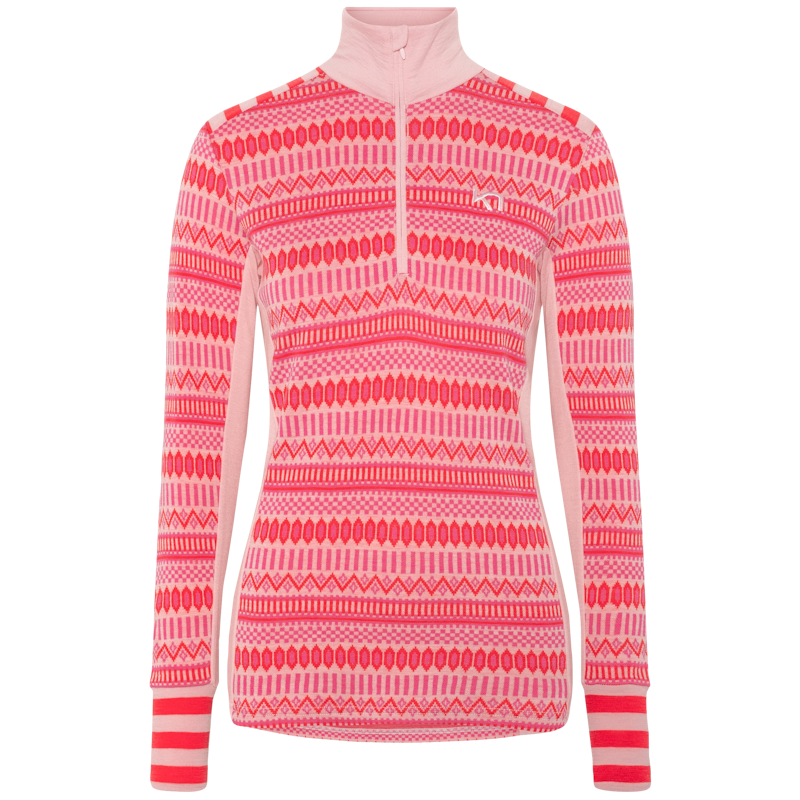 Kari Traa Åkle Wool Half Zip - Jersey de lana merino - Mujer | Hardloop