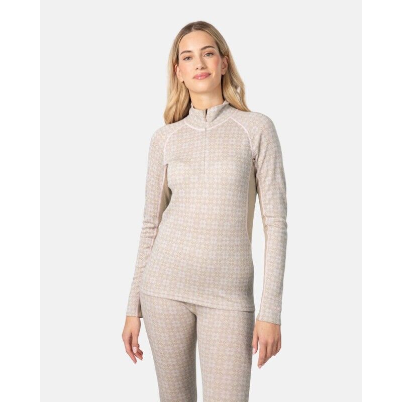 Haut femme couche de base thermique en laine mérinos Kari Traa taille M neuf