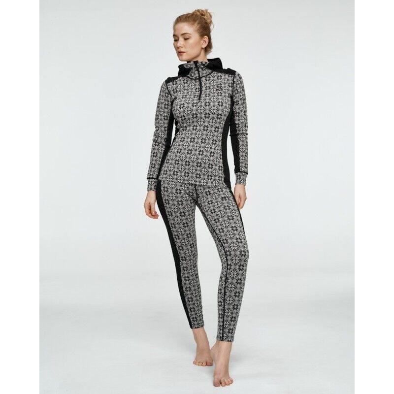 Kari Traa Rose Baselayer Hoodie - Swetry z wełny merynosa damski | Hardloop