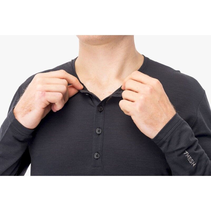 7mesh Desperado Merino Shirt LS - Maillot vélo homme | Hardloop