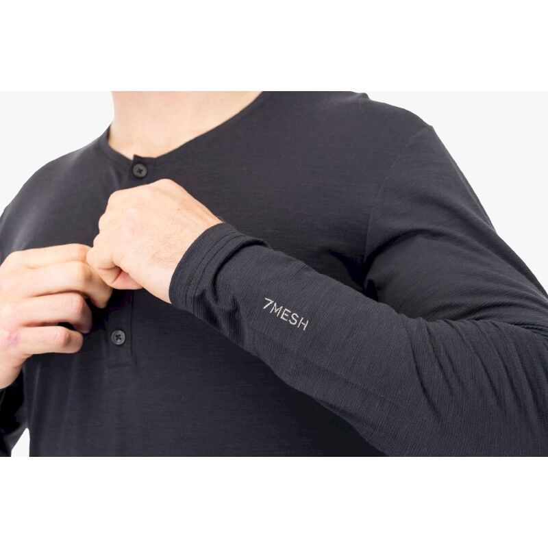 7mesh Desperado Merino Shirt LS - Maillot vélo homme | Hardloop