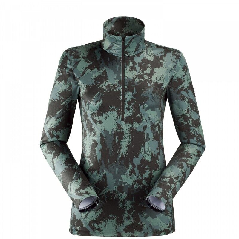 Eider Wax 1/2 Zip Print W - Giacca in pile - Donna