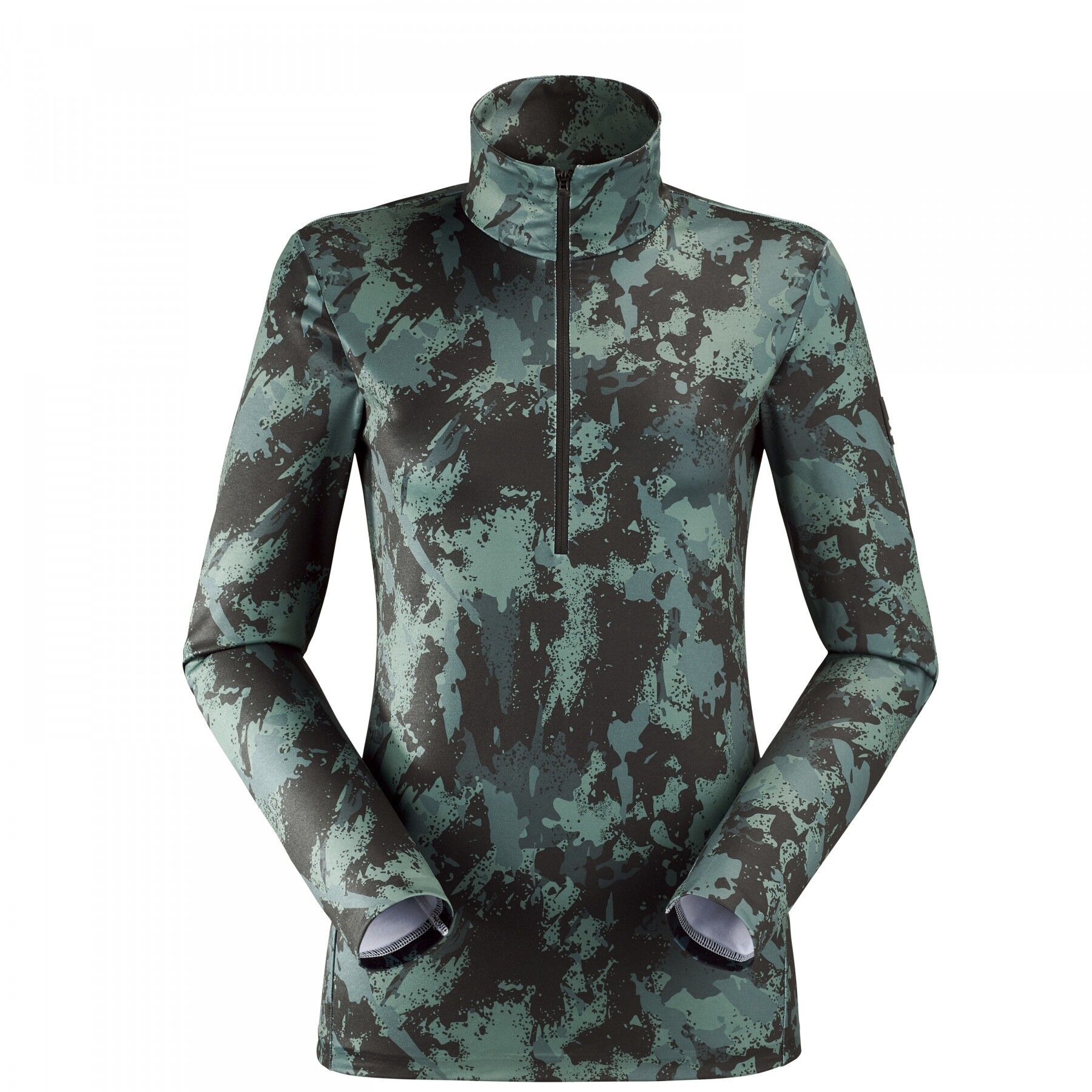 Eider Wax 1/2 Zip Print W - Fleece jacket - Women's