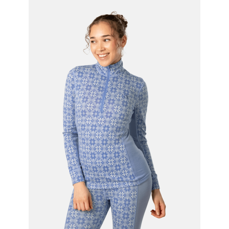 Rose Half Zip - Merinovilla-alusvaatteet - Naiset