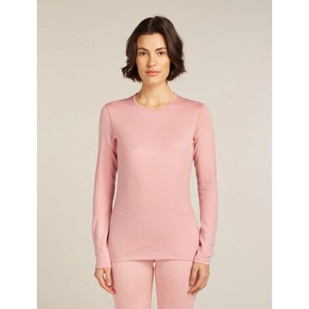 Icebreaker Chemise Femme - Hike - Gritstone Hthr/Monsoon