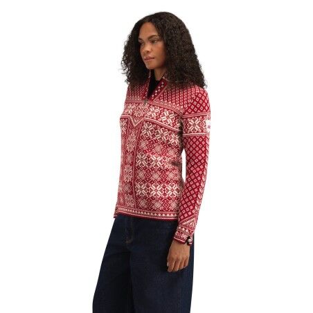 Pull Dale Of Norway Motif Y2K - Pure Laine, Col Rond, Taille M, Occasion Très Bon état