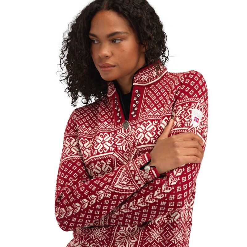 Dale of Norway Peace Sweater - Överdragströjor merinoull - Dam | Hardloop