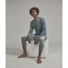 Ortovox 185 Rock'N'Wool Print LS - Merino Wool Jersey - Men's | Hardloop