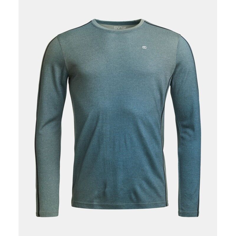 Ortovox 185 Rock'N'Wool Print LS - Jersey de lana merino - Hombre | Hardloop