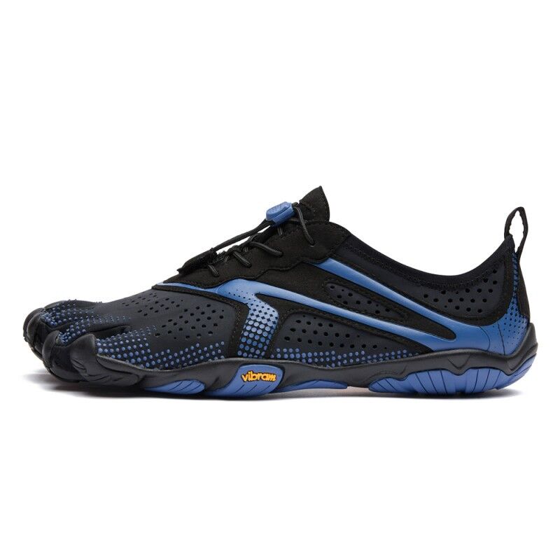 Chaussures FiveFingers V-Run Pour Homme - Noir/Jaune - Pointures 8-12 UK - Neuf