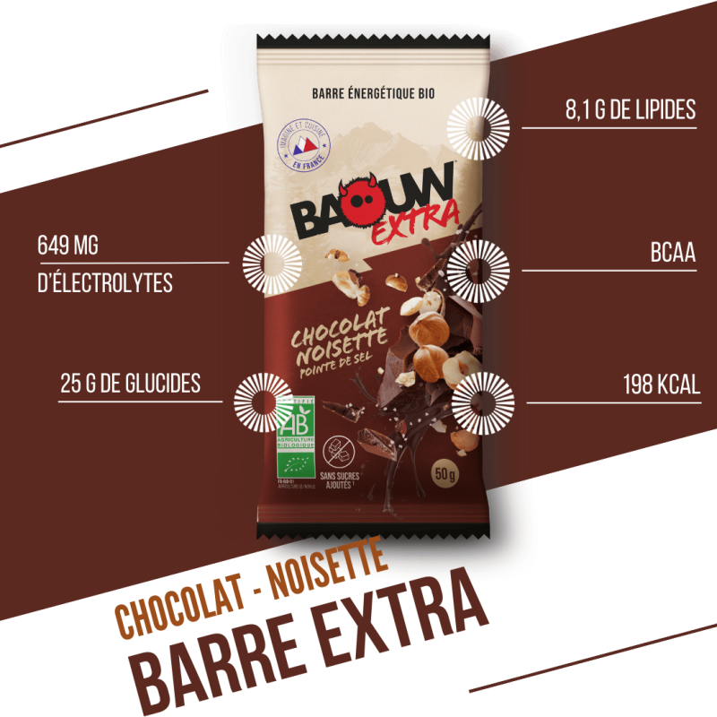 Baouw Chocolat-Noisette - Baton energetyczny | Hardloop
