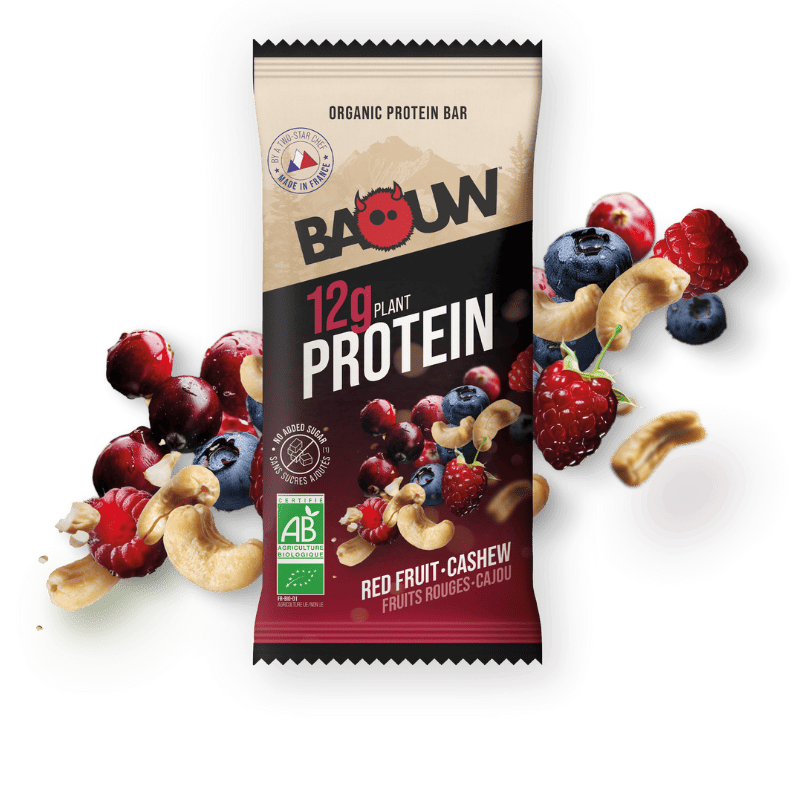Baouw Fruits Rouges-Cajou - Barra energética | Hardloop