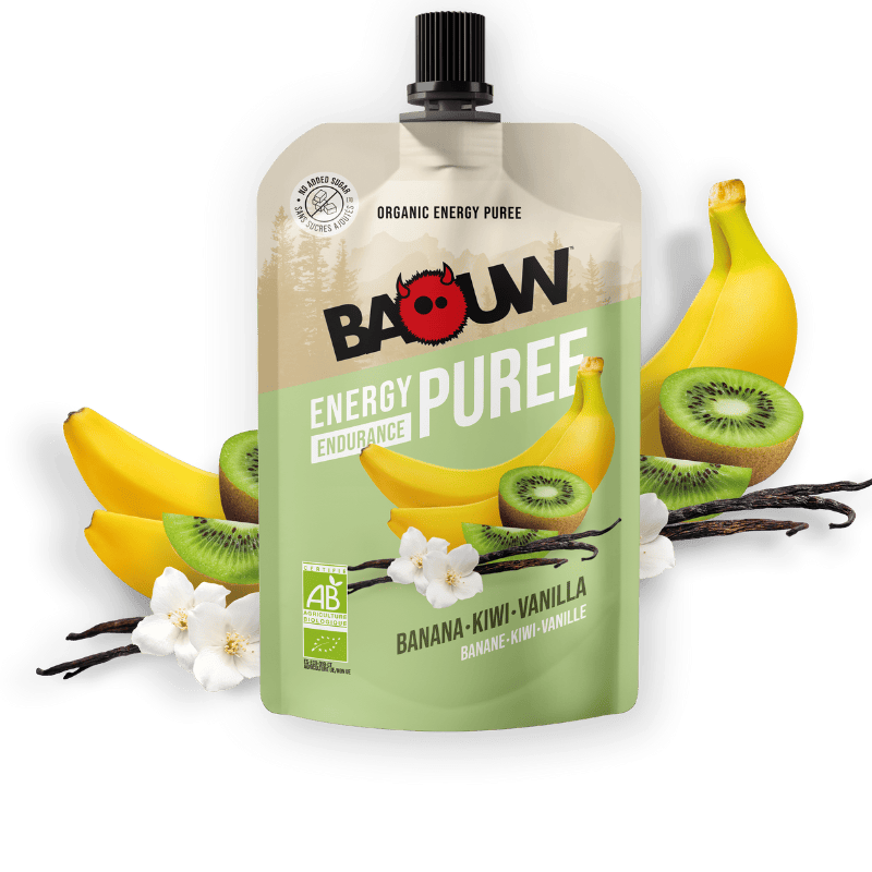 Banane-Kiwi-Vanille - Energiecompotes & -purees