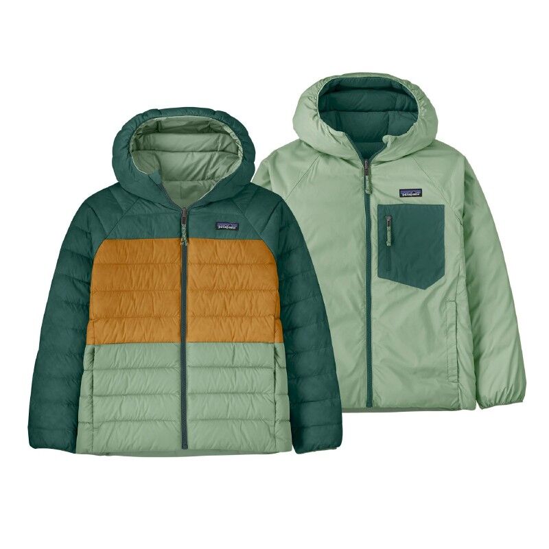 K's Reversible Down Sweater Hoody - Kurtka puchowa dzieci