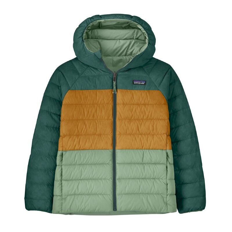 Patagonia K's Reversible Down Sweater Hoody - Donsjack - Kinderen | Hardloop