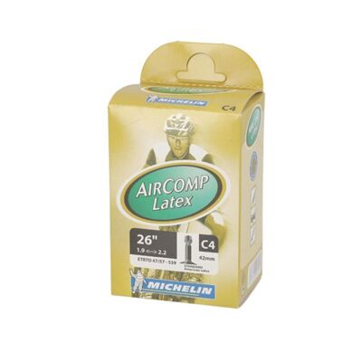 Aircomp Latex C4 Schrader - Cykelslang