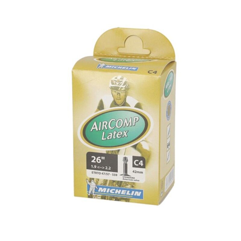 Aircomp Latex C4 Schrader - Cykelslang