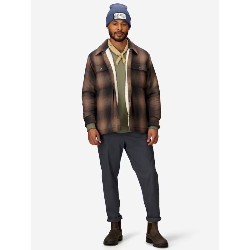Marmot Ridgefield Sherpa Flannel Shirt Jacket - Camicia - Uomo | Hardloop