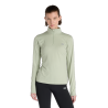 New Balance Sport Essentials Space Dye Quarter Zip - Polar mulher | Hardloop