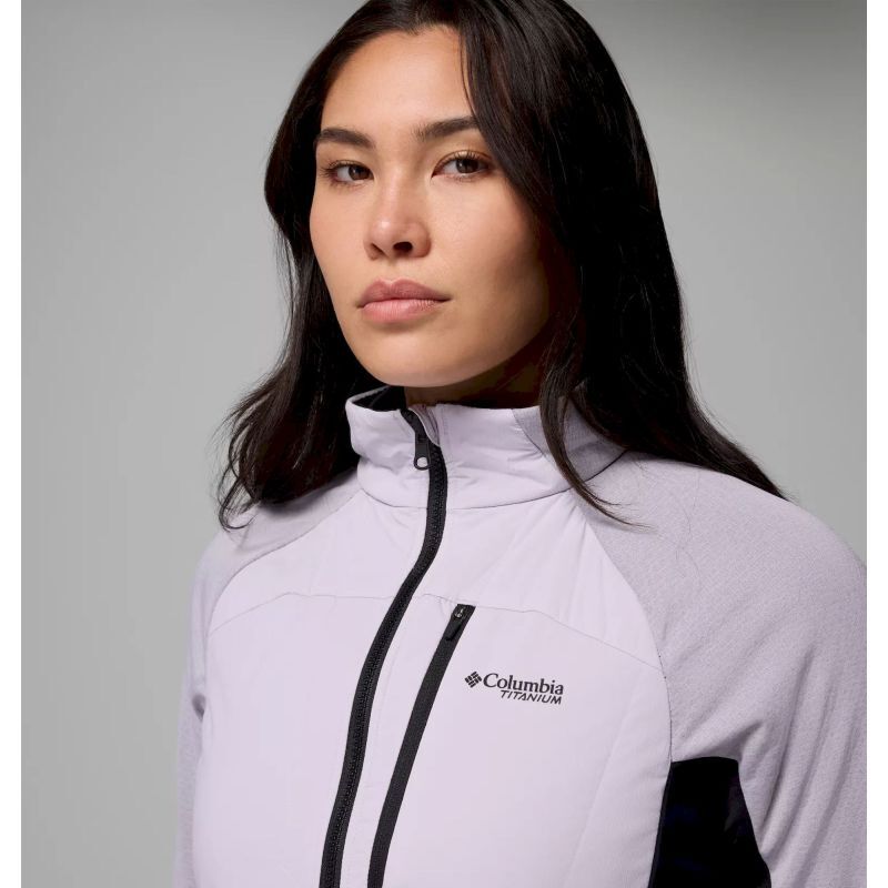 Columbia Arctic Crest Hybrid Full Zip - Naisten Hybriditakit | Hardloop