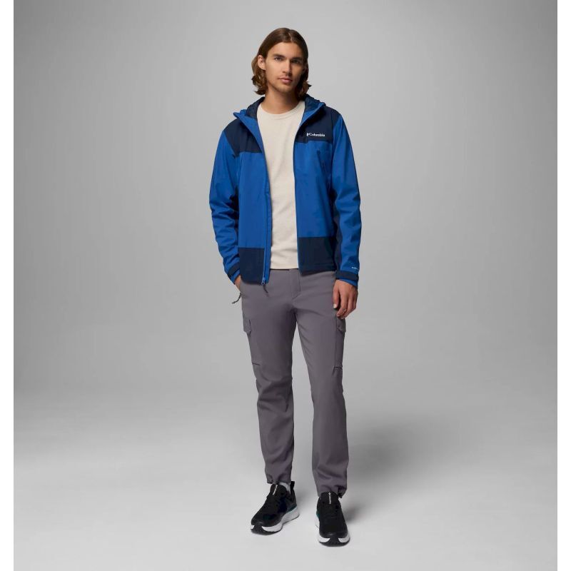 Columbia Boulder Falls Jacket - Sadetakki - Miehet | Hardloop