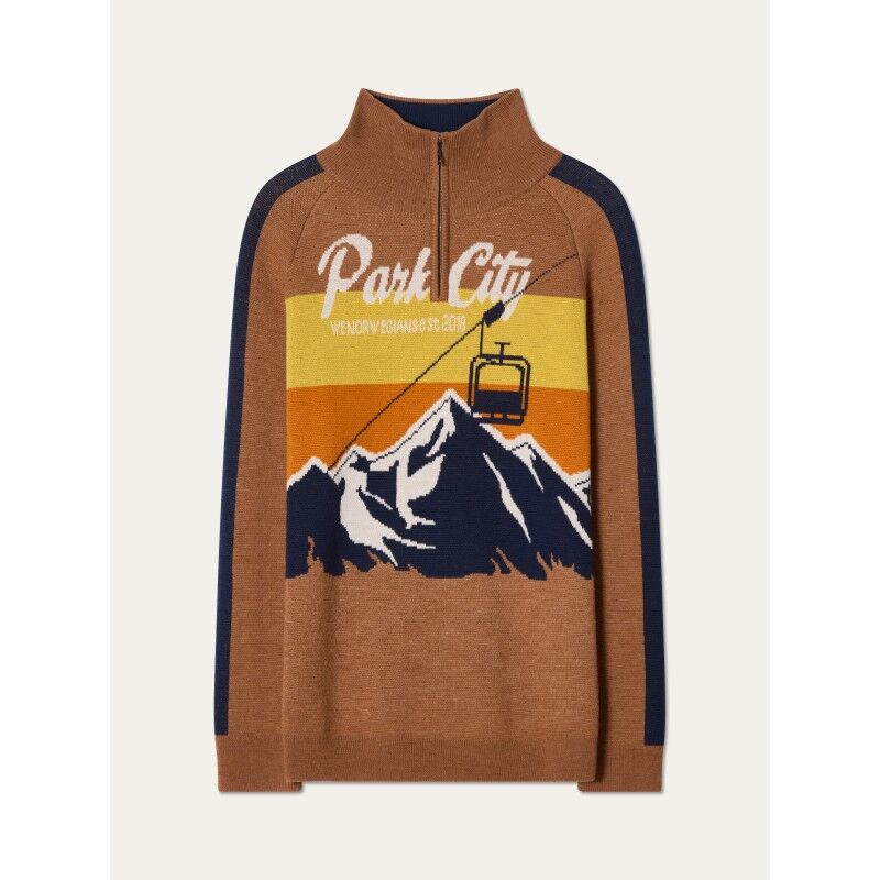 Afterski Sweater - Överdragströjor merinoull - Herr